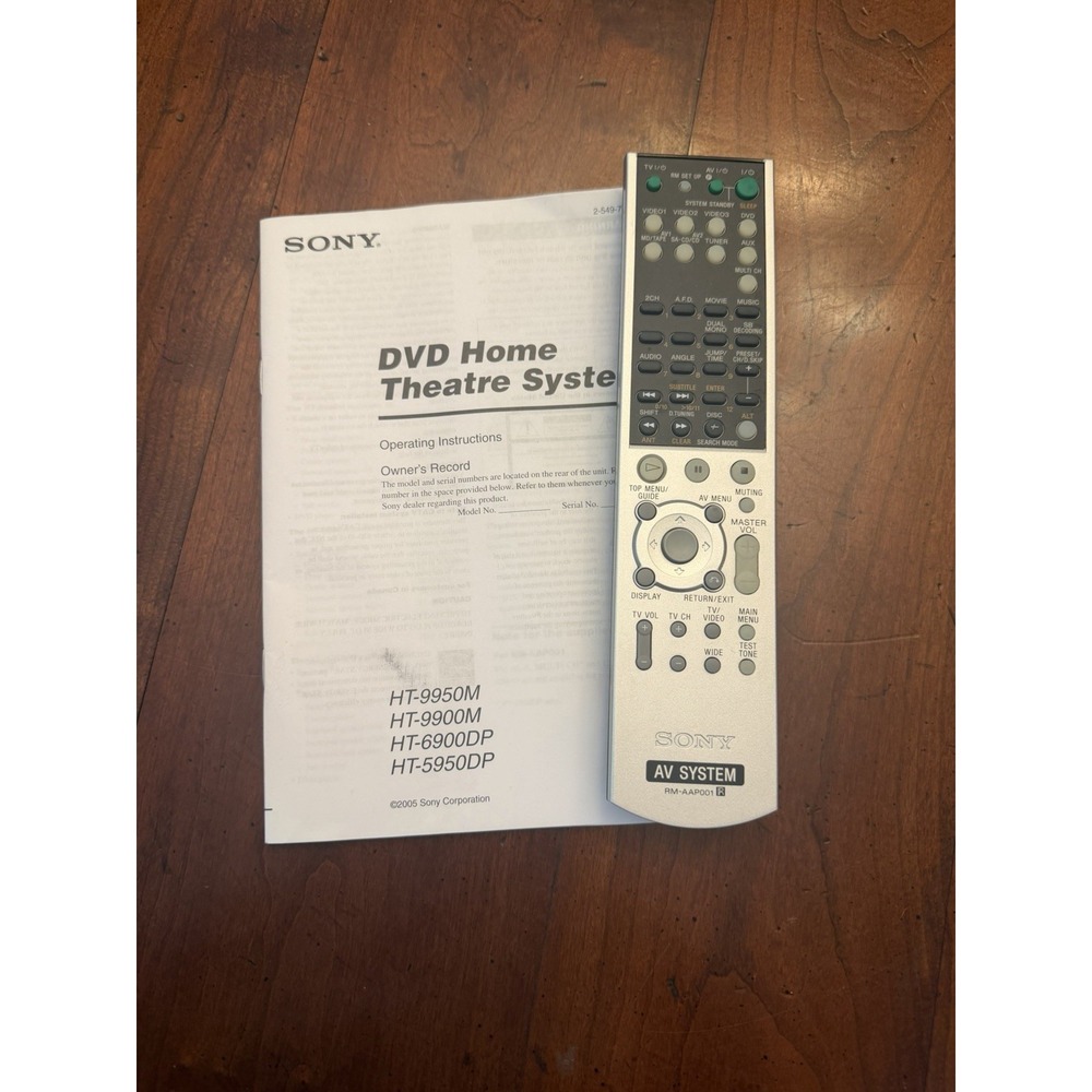 Sony STR-K9900P Home Theater Receiver Component Bundle w/ OEM Remote & Manual - Picture 6 of 7